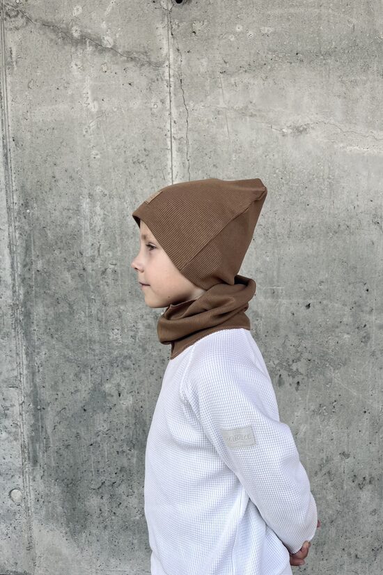 Smėlio spalvos kepurė SIMPLE UNISEX