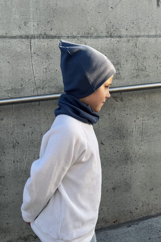Mėlynos spalvos kepurė SIMPLE UNISEX